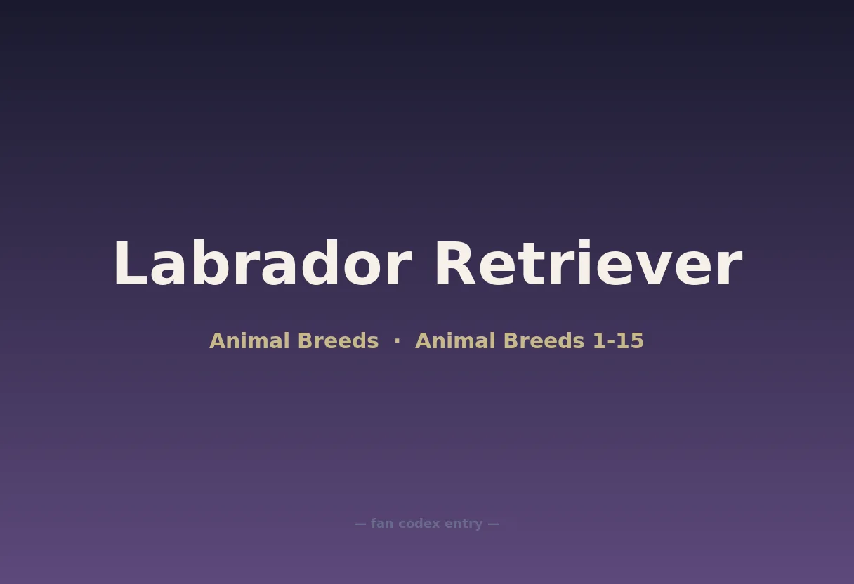 Labrador Retriever