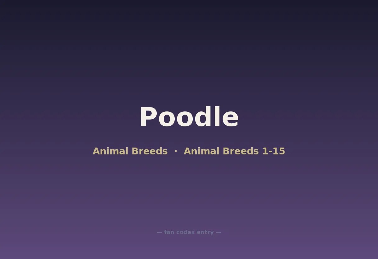 Poodle